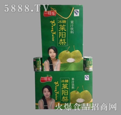 一特樂(lè)萊陽(yáng)梨果汁飲料（箱）