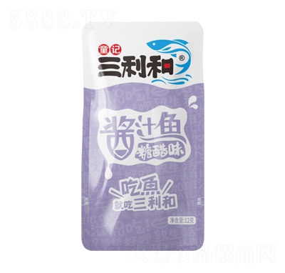 三利和醬汁魚糖醋味12克