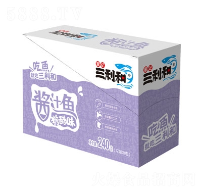 三利和醬汁魚糖醋味240克